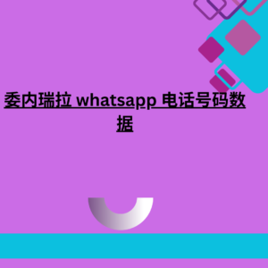 委内瑞拉 whatsapp 电话号码数据