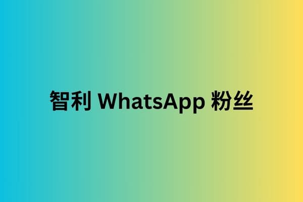 智利 WhatsApp 粉丝